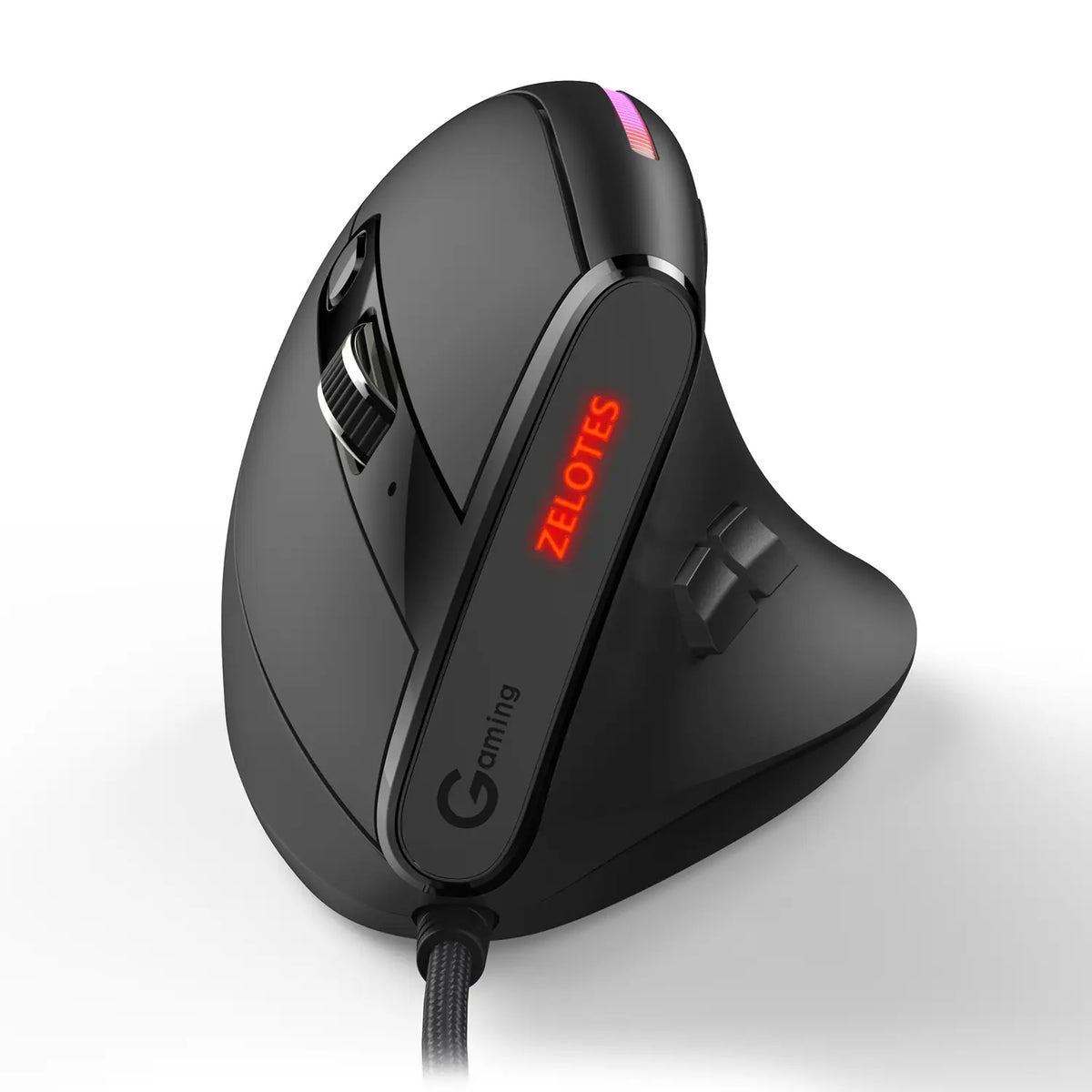 VoltDeck T-50 Ergonomic Vertical RGB Gaming Mouse