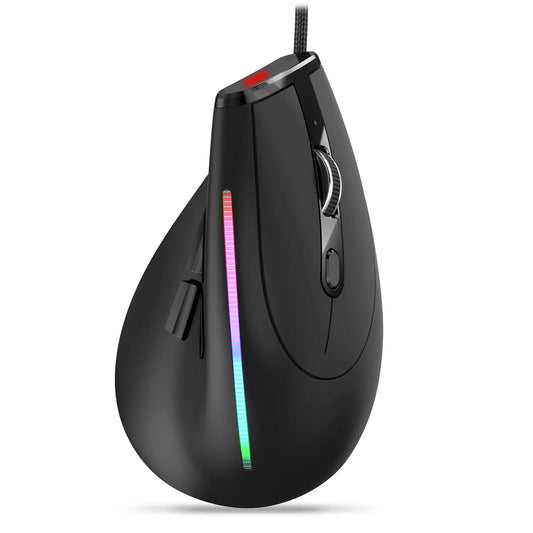 VoltDeck T-50 Ergonomic Vertical RGB Gaming Mouse