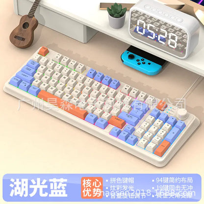 VoltDeck K82 Retro RGB Gaming Keyboard