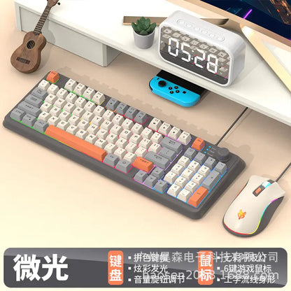 VoltDeck K82 Retro RGB Gaming Keyboard