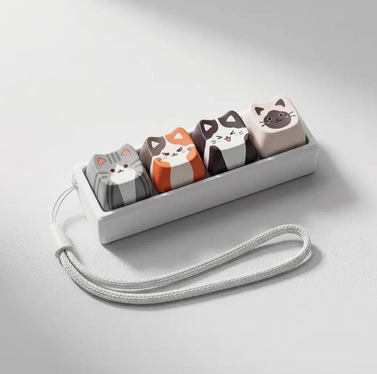 VoltDeck Animal Artisan Keycap & Fidget Keychain (Dye-Sublimation)